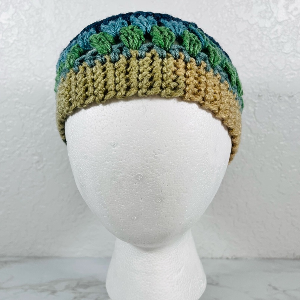 Multicolor Crochet Headband